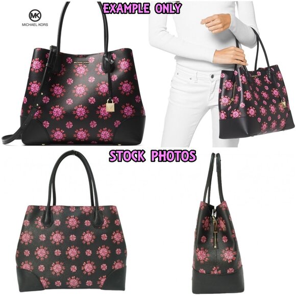 🌸Michael Kors 3 Compartment Coated Canvas Purse🌸 - Picture 12 of 17